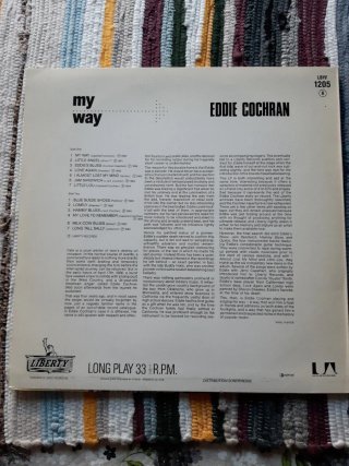 Vinilo Eddie Cochran My Way Mono