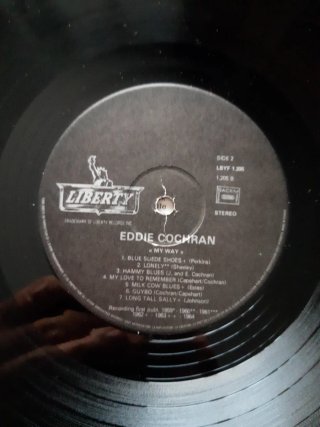 Vinilo Eddie Cochran My Way Mono