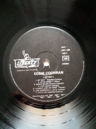 Vinilo Eddie Cochran My Way Mono