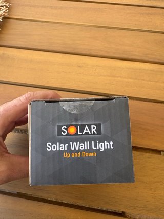 2 Apliques Solares LED Pared Up & Down