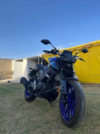 Yamaha MT-125 2024 Negra/Azul