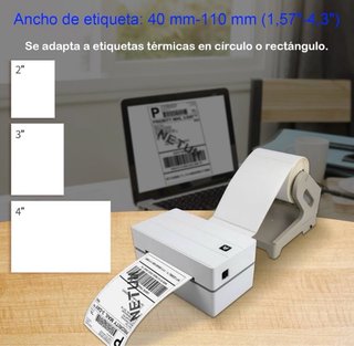 Impresora Térmica Etiquetas Netum NT-LP110A