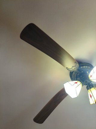 Ventilador de techo con lámparas