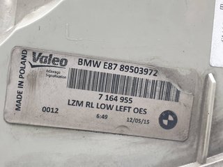 PILOTO TRASERO IZQUIERDO BMW BMW SERIE 1 BERLINA (E81/E87) 2004-2012