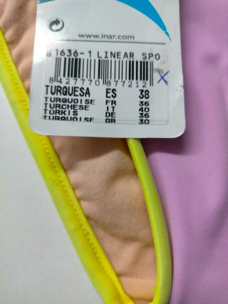 Braga bikini Anoa multicolor talla 38