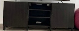 Mueble TV BESTA IKEA Negro