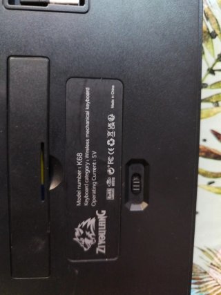 Teclado Mecánico Ziyoulang K68 Inalámbrico