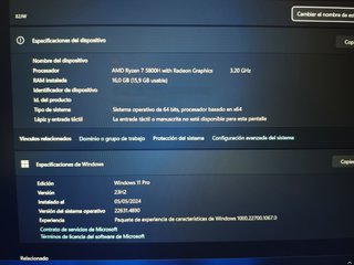 Portátil Gaming Lenovo Legion 5 Gen 6