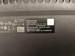 Portátil Gaming Lenovo Legion 5 Gen 6