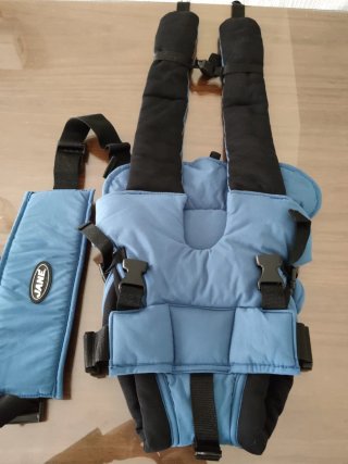 Saco de porteo Jane azul
