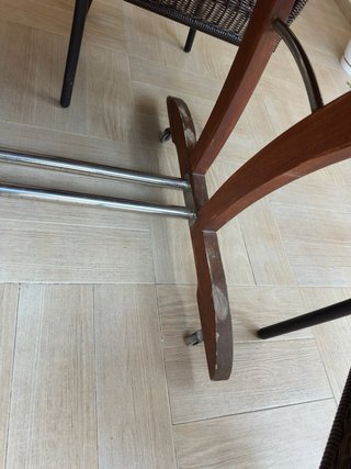 Mesa de teka extensible para terraza