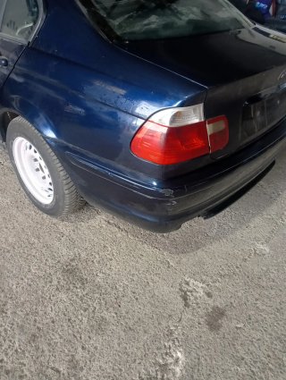 Paragolpes trasero BMW E46, focos y maletero