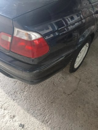 Paragolpes trasero BMW E46, focos y maletero