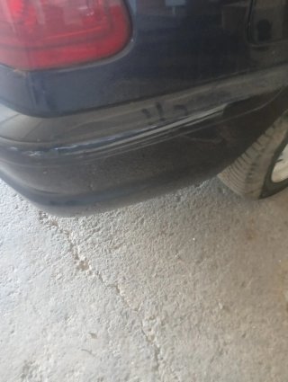 Paragolpes trasero BMW E46, focos y maletero