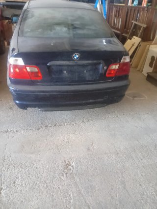 Paragolpes trasero BMW E46, focos y maletero