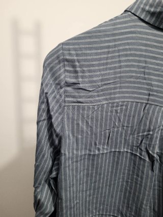 Camisa Etam rayas grises