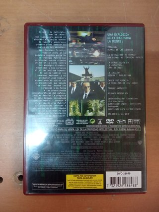 Matrix Reloaded DVD Película Acción Sci-Fi