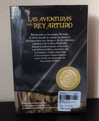 Libro Las aventuras del Rey Arturo-Geronimo Stilto