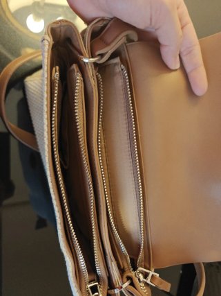 Bolso Paco Martínez Beige y Marrón