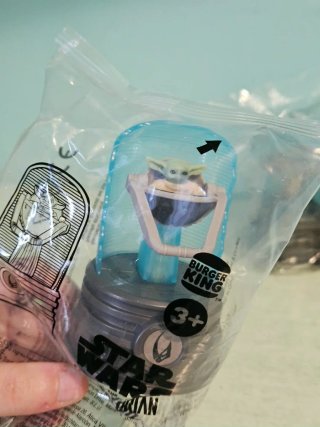 4 Personaggi Star Wars The Mandalorian Burger King