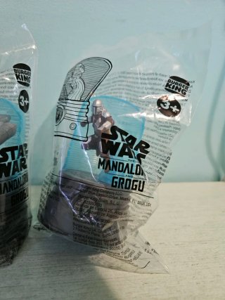 4 Personaggi Star Wars The Mandalorian Burger King