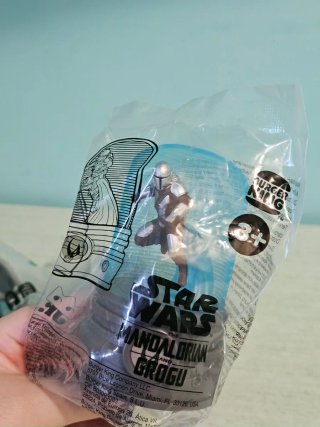 4 Personaggi Star Wars The Mandalorian Burger King