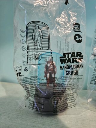 4 Personaggi Star Wars The Mandalorian Burger King