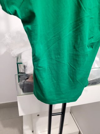 Blusa verde floral Salsa Talla S