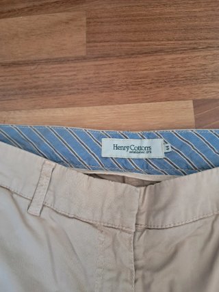 Pantaloni donna Henry Cotton beige