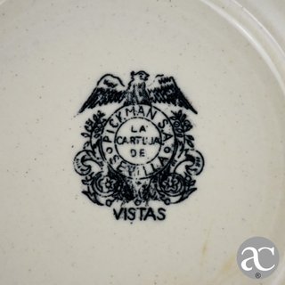Par de platos Faiança Cartuja Sevilla VISTAS