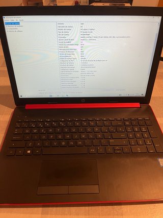 Portátil HP 15-da0XXX Intel Core i7