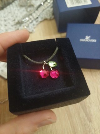 Collana Swarovski Ciliegie