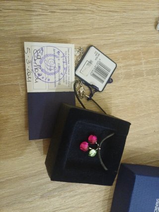 Collana Swarovski Ciliegie