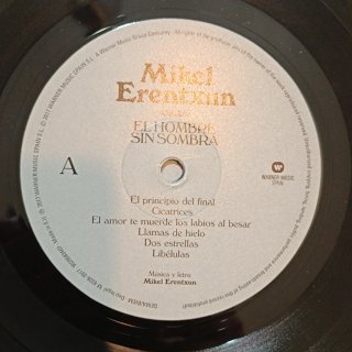 Mikel Erentxun - El Hombre Sin Sombra LP