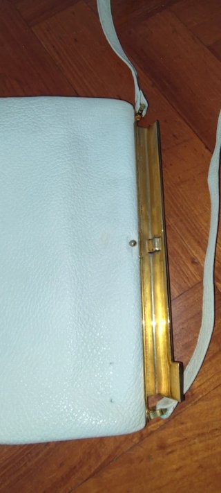 Borsa vintage bianca