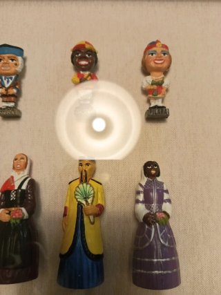 Cuadro Cabezudos Zaragoza Pintado a Mano