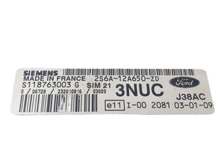 CENTRALITA MOTOR UCE FORD FORD FIESTA (CBK) 2001-2008