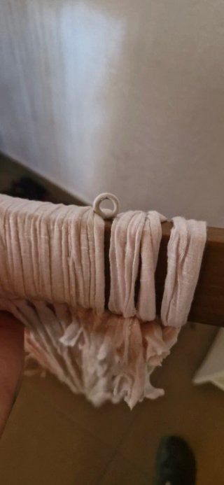 Cortina de hilos trapillo degradado