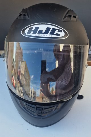 Casco HJC Moto Integral Negro