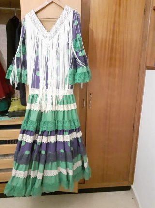 Vestido de flamenca talla única. Precio negociable