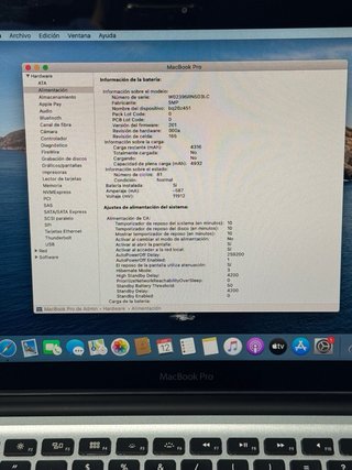 MacBook Pro A1278 2012 4GB RAM 500GB Disco