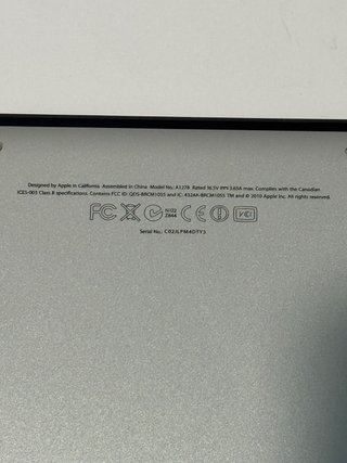 MacBook Pro A1278 2012 4GB RAM 500GB Disco