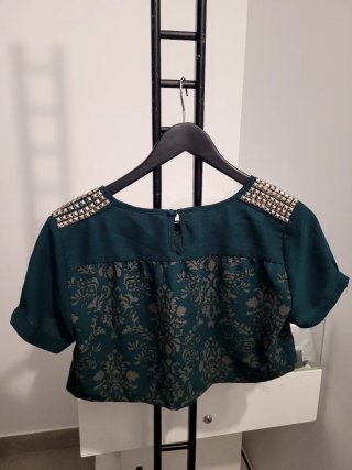 Top corto con tachuelas Pepe Jeans
