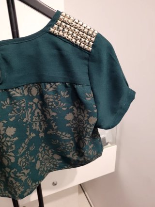 Top corto con tachuelas Pepe Jeans
