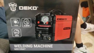 Soldadora DEKO MIG135AT 135A 4.0KW
