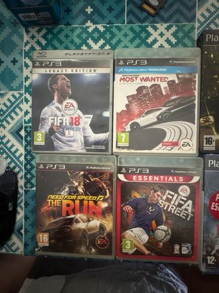 Lote 7 Juegos PS2 y PS3