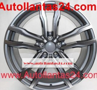 Kit 4 llantas para bmw x5 x6 burundi 20 r474252