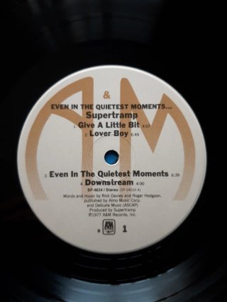 Vinilo Supertramp Even In The Quietest Moments...