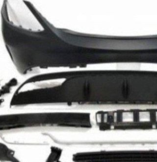 Paragolpes Trasero Mercedes W205 2014-2018 4P Look