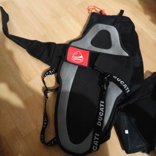 Espaldera Dainese Ducati wave ps2